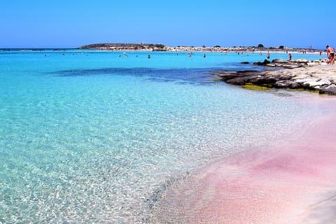 Excursion à la plage d'Elafonissi au départ de La Canée