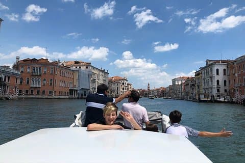 Venedig fra Rom: Privat dagstur med tog med ø-tur