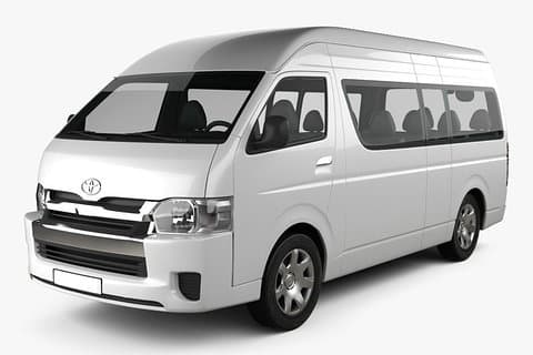 Location de grande camionnette standard avec chauffeur à l'heure