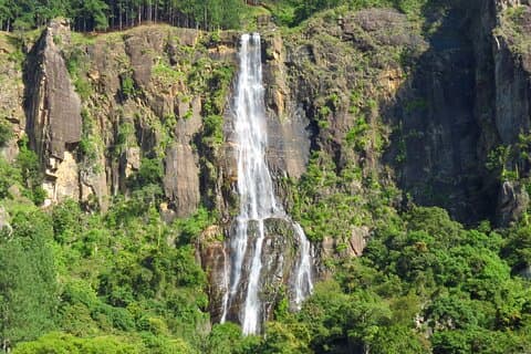 Babarakanda und Lanka ella Wasserfall Trek in Sri Lanka