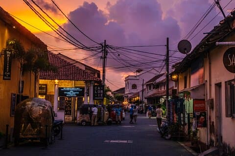 Coastal Ride to Galle from Hikkaduwa