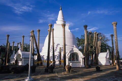 Excursão de ícones budistas de Anuradhapura saindo de Dambulla