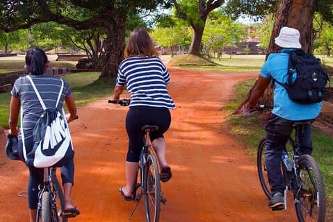 Mihintale Cycling Tour from Anuradhapura