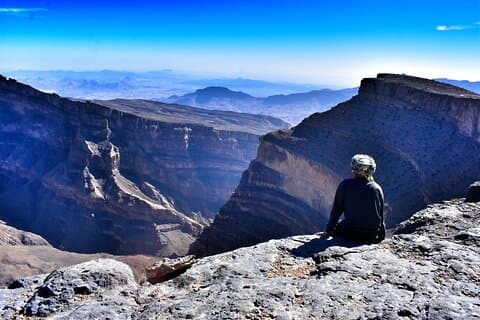 Oman Grand Canyon, Jebel Shams & Nizwa Ganztagestour