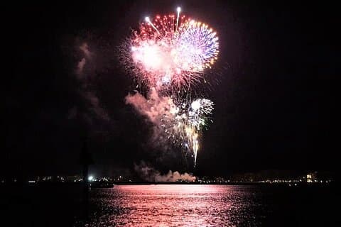 Hilton Head Dolphin Watching Cruise mit Feuerwerk