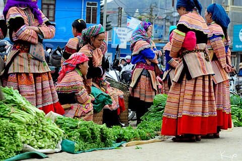 Bac Ha Market på hjul 2 dager