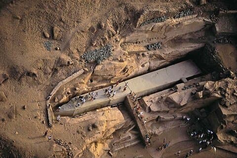 From Aswan: Philae temple, Unfinished Obelisk and High Dam