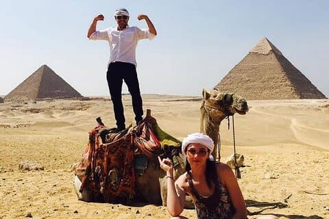 Cairo: Unikt eventyr til Giza-pyramiderne, Sphinx med Quad Bike og kameltur