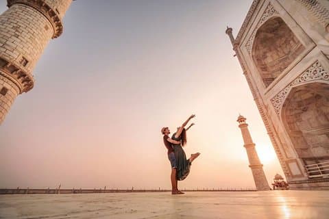 Heldags privat etnisk slitage-fotosession i Agra