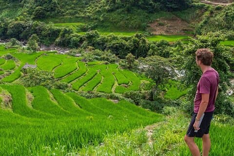 7 días de caminata por el Parque Nacional Hoang Lien a Lao Cai