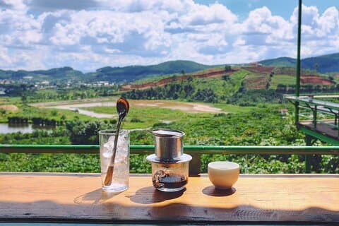 Tour di tè e caffè Dalat di un'intera giornata
