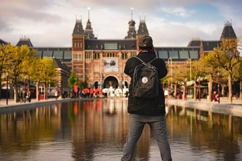 Turistiske højdepunkter i Amsterdam på en halvdag (4 timer) privat tur