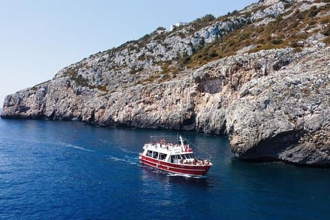 Mini-cruise tur til hulerne i Santa Maria di Leuca