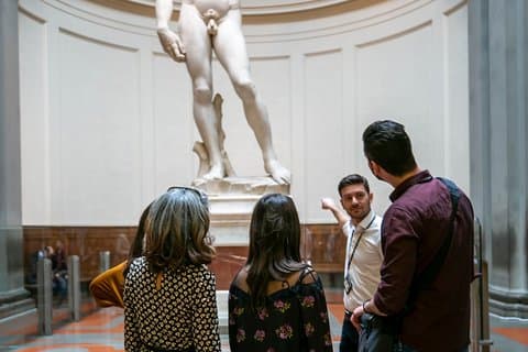 Gå over linjen Florence Private Tour of Accademia Gallery og Michelangelo's David