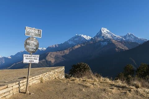 Poon Hill - 5 Days / 4 Nights (ex Kathmandu) - Monday Departure