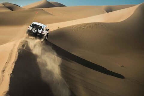 Dubai Desert Safari - Red Dunes Bashing och Jeep off Road Driving