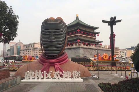 Excursión histórica de un día a Xian Muslim: museo de historia de Shaanxi, bosque de Stele y mezquita