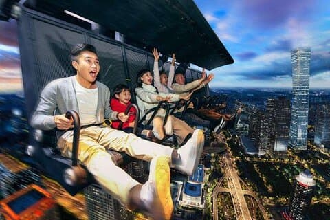 プライベートトランスファーによるフライオーバーチャイナ体験のある石景山遊園地