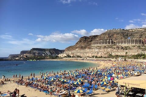 Visite privée d'une journée complète des plages de Gran Canaria avec prise en charge à l'hôtel / au port de croisière