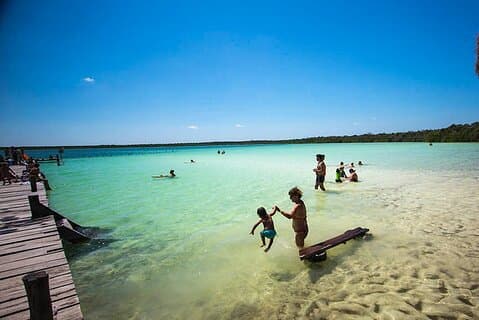 Aventure géniale à Tulum. Lagon Kaan Luum, 2 cénotes et déjeuner