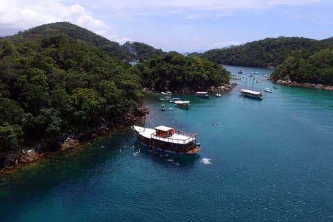 Från Rio: Dagstur till Angra och Ilha Grande med båttur och lunch