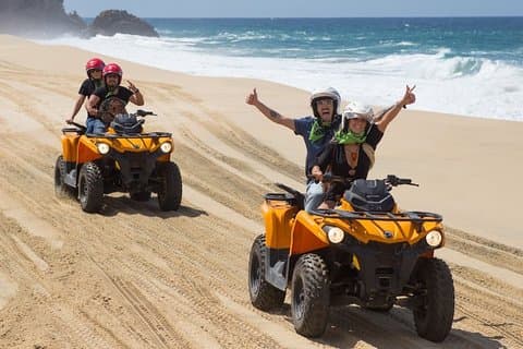 ATV Beach & Dunes äventyr! (Par) + Los Cabos tur och retur