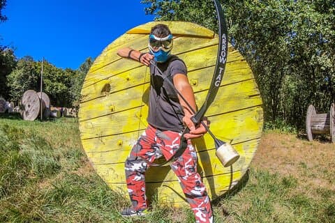 Wroclaw: Archery Tag with Private Hotel Transfers