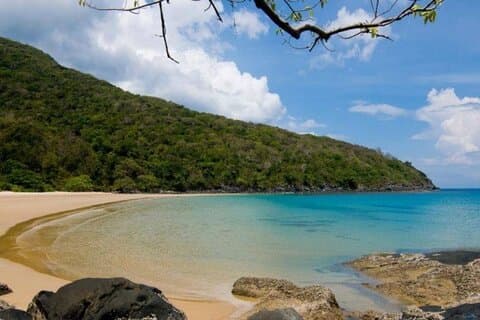 Explore Bay Canh Island with Canoe