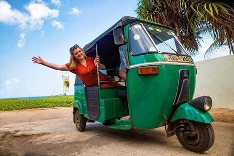 Safari em Tuk Tuk pela cidade de Negombo