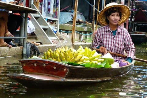Bangkok privado: mercados ferroviarios de Damnoen Saduak y Maeklong