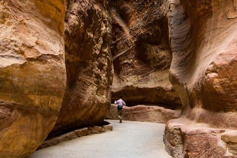 Private guided Petra city discovering tour;Solo;Small Group