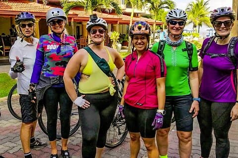 Faire du vélo dans la campagne de Galle