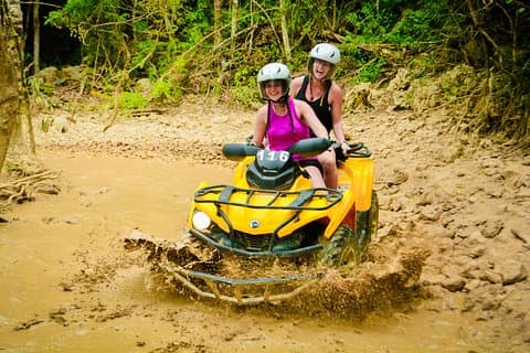 All-terrain, ZipLine Circuit och Cave Snorkel i Riviera Maya