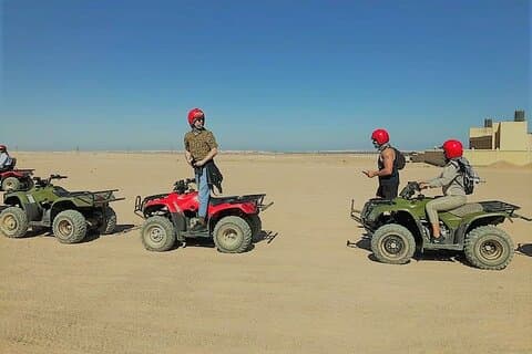 Hurghada Mega Desert Safari quad, 4W jeep & kameelrit