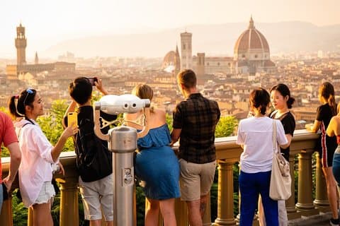 Points forts touristiques de Florence lors d'une visite privée d'une demi-journée avec un local