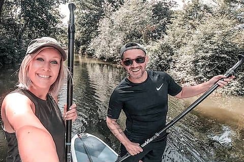 Paddleboarding med en Changemaker