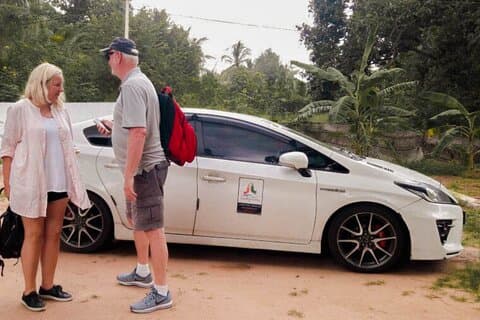 Transfer zwischen dem Flughafen Colombo (CMB) und dem Blanca Cottage in Galle