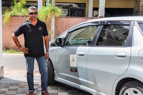 Transport mellom Colombo lufthavn (CMB) og The Closeenberg Hotel, Galle