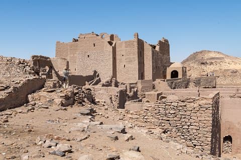A Private Tour of San Simon Monastery, and the Tombs of the Nobles in Aswan