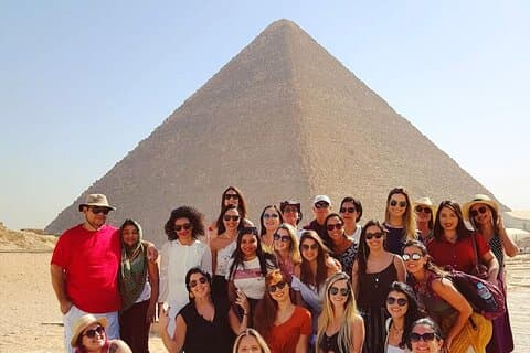 Privétour van een hele dag Caïro en Gizeh vanuit Hurghada met lunch