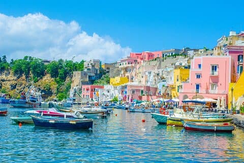 Procida guidet tur fra Ischia HD