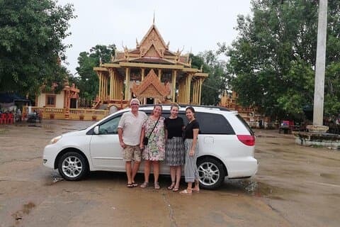 Private Taxi Transfer Phnom Penh - Prek Chak Border - Hatien