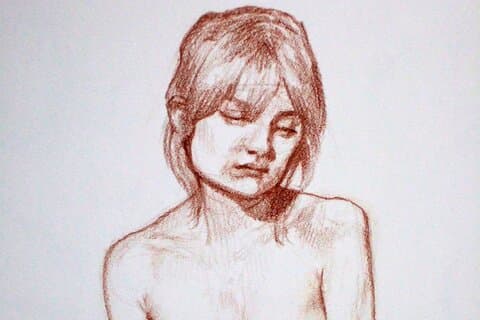 Take off your clothes and let yourself be drawn!