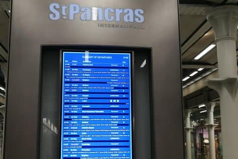 Privétransfer van/naar Heathrow Airport naar St Pancras Eurostar