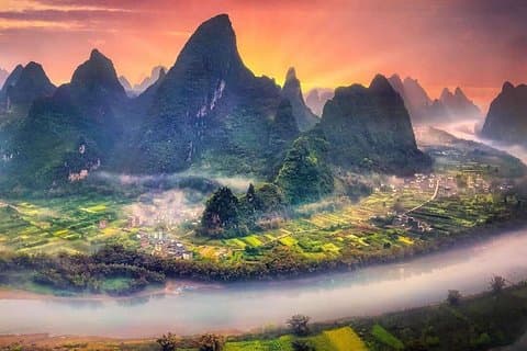 1-Day Guilin City Tour and Ends of Longji Rice Terraces from Yangshuo