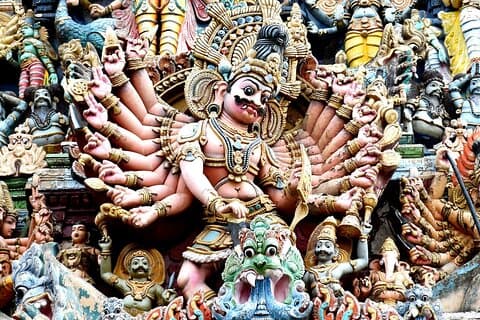 Excursión a los templos, palacios, mercados y pueblos de la ciudad de Madurai