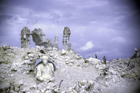 WW2 BATTLEFIELDS: Montecassino da Roma