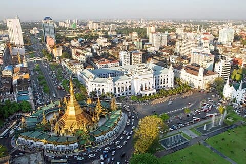 Privat en måde: Yangon Lufthavn Ankomst til Yangon Hotels