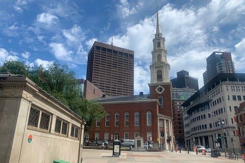 App-Guided "Historic Boston Downtown Freedom Trail" Walking Tour