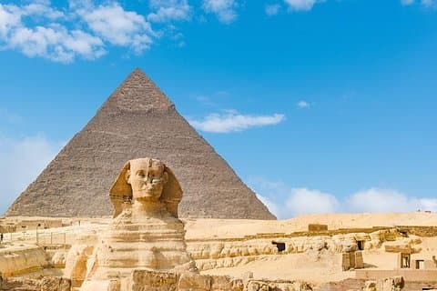 Dagexcursie naar de piramides van Gizeh, Memphis en Saqqara met lunch
